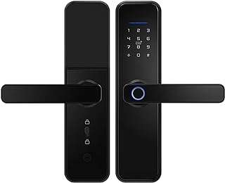 Serrure de porte intelligente à empreintes digitales avec poignées serrure d'entrée. DIAYTAR COTE D'IVOIRE, le choix parfait pour tous les chasseurs de bonnes affaires. Plongez dans notre boutique en ligne et explorez notre large sélection d'articles discount, comprenant tout, des articles pour la maison à l'électroménager, en passant par l'informatique, la mode et les gadgets. Faites des économies substantielles sans sacrifier la qualité et donnez une nouvelle dimension à votre expérience de shopping en ligne.