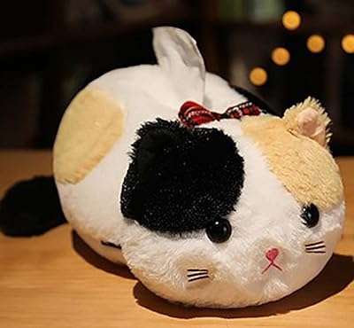 Boîte à mouchoirs en peluche chat mignon couverture de serviette. DIAYTAR COTE D'IVOIRE  - votre destination pour des produits de qualité à prix réduits. Parcourez notre boutique en ligne pour trouver des offres exceptionnelles sur des articles de maison, d'électroménager, de mode et de gadgets, et économisez tout en enchérissant votre style de vie.