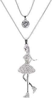 Collier long à pendentif brillant diva fashion jewelry métal zircone cubique. DIAYTAR COTE D'IVOIRE  - votre destination en ligne pour des achats discount sans compromis sur la qualité. Parcourez notre assortiment diversifié de produits, allant des équipements informatiques conviviaux aux articles de mode tendance en passant par les indispensables de la maison, et faites des économies sur tous vos besoins.