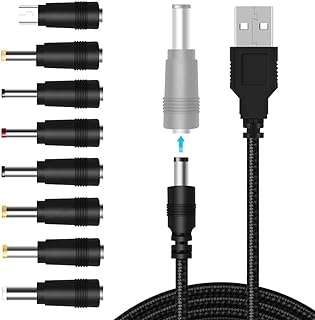 Câble d'alimentation usb universel 5v avec 8 connecteurs interchangeables vers dc. Maximisez votre budget chez DIAYTAR COTE D'IVOIRE, votre destination en ligne pour des affaires imbattables. Nous vous offrons une gamme complète de produits discount, allant des articles de la maison à l'électroménager, de l'informatique à la mode. Faites des économies sans compromettre la qualité avec DIAYTAR COTE D'IVOIRE !