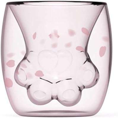 Tasse à expresso en verre double paroi hobzuza 177 ml (tasse griffe de chat). DIAYTAR COTE D'IVOIRE  - votre guichet unique pour des trouvailles discount dans tous les domaines ! Découvrez notre collection riche et variée de produits, allant de l'électroménager pratique à l'informatique performante en passant par la mode. Faites des économies considérables sur des articles de qualité, sans compromettre votre style ou vos besoins essentiels. Choisissez la commodité de nos options de livraison rapides et profitez d'une expérience de magasinage en ligne sans tracas dès aujourd'hui !