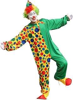 Costume de clown d'halloween scène mascarade fête pour hommes femmes. Rencontrez les bonnes affaires chez DIAYTAR COTE D'IVOIRE  – votre destination en ligne pour des produits discount pour tous les aspects de votre vie. Découvrez notre sélection variée d'articles pour la maison, allant des appareils électroménagers indispensables aux éléments décoratifs élégants. Restez connecté avec notre gamme d'appareils informatiques à prix imbattables, et ravivez votre style avec des vêtements et accessoires tendance à petit prix. Faites des économies tout en obtenant la qualité que vous méritez !
