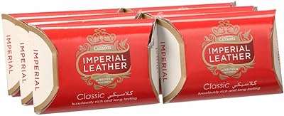 Savon classique en cuir impérial 6 barres x 125g. Vous recherchez des produits discount de qualité ? Ne cherchez plus ! DIAYTAR COTE D'IVOIRE  propose une gamme étendue de produits allant de la maison à l'électroménager, de l'informatique à la mode. Faites des économies tout en comblant vos besoins avec notre boutique en ligne.