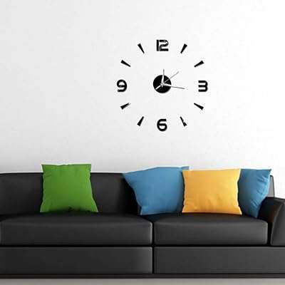 【cadeau de vente de printemps】autocollant d'horloge murale grande horloge 3d décoration murale moderne pour la maison. DIAYTAR COTE D'IVOIRE, la boutique en ligne qui rend l'achat de produits discount facile et abordable. Parcourez notre collection variée allant de la maison à l'électroménager, en passant par l'informatique, la mode et les gadgets, et trouvez tout ce dont vous avez besoin à des prix défiant toute concurrence !