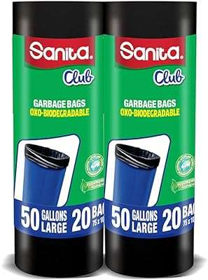 Sacs poubelles sanita 40 sacs. Bienvenue sur DIAYTAR COTE D'IVOIRE, votre destination en ligne pour des achats malins sans vous ruiner. Explorez notre gamme variée de produits discount, allant des indispensables de la maison aux dernières tendances en matière d'électroménager, d'informatique, de mode et de gadgets. Faites des économies tout en maintenant un niveau de qualité élevé grâce à notre boutique en ligne conviviale et optimisée pour le SEO.