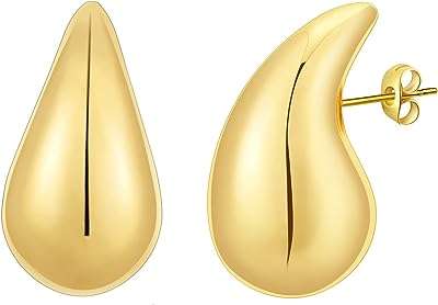 Boucles d'oreilles créoles dorées épaisses pour femmes ouvertes creuses légères hypoallergéniques. DIAYTAR COTE D'IVOIRE  : la destination incontournable pour des achats discount en ligne. Découvrez notre gamme complète de produits discount allant des indispensables de la maison aux dernières tendances en matière de gadgets et d'informatique. Faites des économies tout en obtenant des articles de qualité en un seul clic !