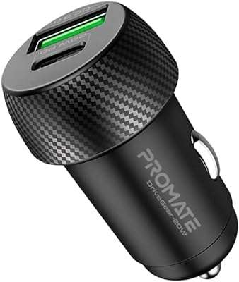 Chargeur de voiture usb c promate avec port d'alimentation 20 w usb. Avec DIAYTAR COTE D'IVOIRE, vous pouvez acheter intelligemment tout en restant dans votre budget. Notre boutique en ligne propose une sélection de produits discount pour la maison, l'électroménager, l'informatique et la mode, avec des prix attractifs. Parcourez notre collection dès maintenant et trouvez tout ce dont vous avez besoin à moindre coût !