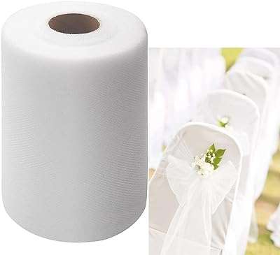 Craft forge rouleau de tulle 6" x 100 yards (300 pieds) pour décoration. DIAYTAR COTE D'IVOIRE  - La destination en ligne pour les chasseurs de bonnes affaires ! Parcourez notre sélection incroyable de produits discount, comprenant tout, des appareils ménagers aux gadgets dernier cri. Faites des économies sans sacrifier la qualité avec DIAYTAR COTE D'IVOIRE .