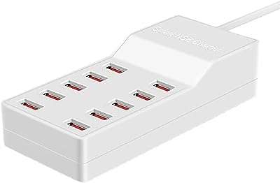Chargeur usb 50 w à 10 ports avec technologie de détection automatique pour une charge. DIAYTAR COTE D'IVOIRE  vous offre un large choix de produits discount, allant des appareils électroménagers dernier cri aux vêtements à la mode en passant par les gadgets les plus innovants. Faites vos achats en ligne en toute simplicité et bénéficiez de prix avantageux pour équiper votre maison avec style, sans vous ruiner.