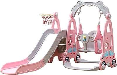Toboggan balançoire pour bébé xuanyu avec cerceau de basket ball 3 en 1 structure de jeu intérieure extérieure toboggan géant en fants. DIAYTAR COTE D'IVOIRE  - Votre source en ligne pour des produits discount de qualité. Explorez notre boutique en ligne et découvrez une large variété de produits, du petit électroménager aux gadgets les plus en vogue. Profitez de nos prix cassés et trouvez les meilleurs deals pour vos besoins quotidiens.