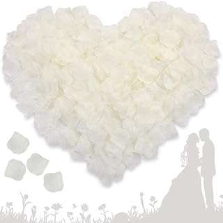 1000 pièces de pétales de roses artificielles en soie décoration de mariage ivoire. DIAYTAR COTE D'IVOIRE  - La référence en ligne pour des achats malins ! Explorez notre catalogue varié incluant des produits discount pour la maison, l'électroménager, l'informatique et la mode. Optez pour la qualité à petit prix et ne manquez pas nos promotions exclusives.
