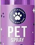 Spray déodorant pour chien à l'huile de lavande chien chiot. Trouvez les meilleures affaires en ligne chez DIAYTAR COTE D'IVOIRE  - une boutique généraliste offrant une variété de produits discount allant de l'électroménager aux articles high-tech, sans oublier les vêtements et les accessoires tendances. Découvrez un choix incroyable de produits de qualité à des prix imbattables !