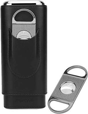 Étui de voyage à cigares pipeta 3 tubes en cuir avec coupe cigare. DIAYTAR COTE D'IVOIRE  vous propose une expérience de shopping inoubliable : explorez notre boutique en ligne pour trouver des réductions incroyables sur des produits pour la maison, l'électroménager, l'informatique et la mode. Ne sacrifiez pas la qualité pour des économies, grâce à DIAYTAR COTE D'IVOIRE !