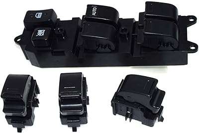 Ensemble de 4 interrupteurs de vitres électriques pour toyota land cruiser série. DIAYTAR COTE D'IVOIRE  vous ouvre les portes d'un univers de bonnes affaires. Découvrez notre large gamme de produits discount, allant des indispensables de la maison aux dernières tendances mode, en passant par les gadgets innovants. Profitez d'offres exceptionnelles et de prix imbattables pour des achats malins et éclairés.