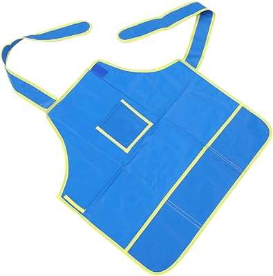 Tablier pour enfants artiste peinture robe imperméable tablier manteau bleu. DIAYTAR COTE D'IVOIRE : votre partenaire idéal pour des achats en ligne abordables et variés. Parcourez notre large sélection de produits discount, des appareils électroménagers aux vêtements et accessoires de mode, en passant par les gadgets dernier cri. Faites des économies sans compromettre la qualité grâce à DIAYTAR COTE D'IVOIRE !