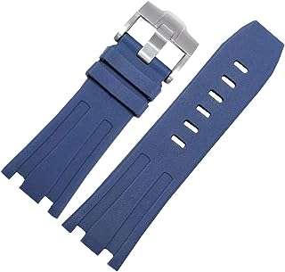 Bracelet de montre en caoutchouc de silicone noir 28 mm pour audemars. DIAYTAR COTE D'IVOIRE, votre adresse incontournable pour des produits discount à portée de clic. Faites des économies sur vos achats en explorant notre large gamme d'articles variés, allant des produits de la maison aux gadgets dernier cri, sans oublier les équipements informatiques et les articles à la mode.