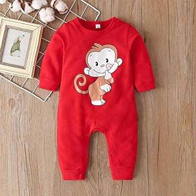 Ensemble pyjama barboteuse singe rouge de dessin animé d'hiver pour enfants. DIAYTAR COTE D'IVOIRE, votre partenaire en ligne pour des produits discount de qualité à des prix imbattables ! Trouvez tout ce dont vous avez besoin, des articles pour la maison aux appareils électroménagers, en passant par les accessoires informatiques et les produits tendance de la mode. Faites des bonnes affaires dès maintenant en visitant notre boutique en ligne.