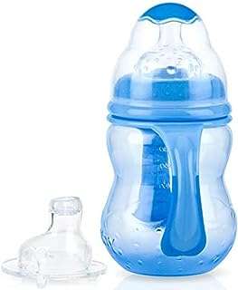 Biberon d'entraînement nube avec tétine en silicone anti goutte et bec anti déversement pour bébés. DIAYTAR COTE D'IVOIRE  vous offre un large éventail de produits discount adaptés à tous les budgets. Faites des bonnes affaires sur une sélection d'articles pour la maison, l'électroménager, l'informatique, la mode et les gadgets. Profitez de nos prix cassés et découvrez une nouvelle façon de faire des économies sans sacrifier la qualité !