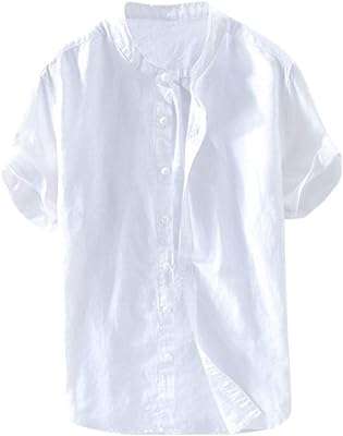 Chemise en lin et coton pour hommes unie manches courtes boutons. Faites des économies tout en faisant plaisir à toute la famille avec DIAYTAR COTE D'IVOIRE . Notre boutique en ligne généraliste vous propose une variété de produits discount, de l'électroménager pratique à l'informatique de pointe, en passant par la mode tendance, afin de répondre à tous vos besoins, quel que soit votre budget.