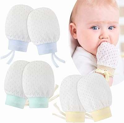 Gants anti rayures pour nouveau né pour garçons et filles 3 paires de mitaines. Besoin de renouveler votre intérieur sans vous ruiner ? DIAYTAR COTE D'IVOIRE  est là pour vous offrir une vaste gamme de produits discount pour la maison, des meubles aux accessoires décoratifs en passant par les appareils électroménagers. Profitez de notre sélection de qualité à des prix incroyables et transformez votre maison sans vous soucier de votre budget.