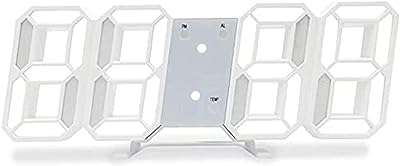Réveil numérique 3d à led blanche avec luminosité automatique réglable affichage de la température. DIAYTAR COTE D'IVOIRE  est votre destination en ligne pour des produits discount de qualité supérieure. Explorez notre vaste catalogue comprenant des articles pour la maison, de l'électroménager dernier cri, des gadgets high-tech et des vêtements tendance à des prix défiant toute concurrence.