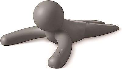 Butée de porte umbra par buddy simple charbon de bois 1013258-149 15l