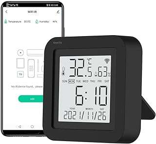 Uantii tuya smart wifi ir télécommande avec capteur de température et d'humidité. Besoin de produits discount en un seul endroit ? DIAYTAR COTE D'IVOIRE  est là pour vous ! Explorez notre boutique généraliste et découvrez une multitude d'articles à prix réduit, couvrant tous vos besoins, de l'électroménager à la mode en passant par l'informatique. Naviguez en toute simplicité et trouvez les meilleures affaires en ligne chez DIAYTAR COTE D'IVOIRE  !