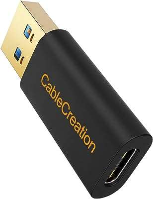 Cablecreation adaptateur usb c femelle vers mâle 3.1 5gbps 3a charge rapide pour ordinateur. DIAYTAR COTE D'IVOIRE, votre destination en ligne pour des achats malins. Parcourez notre vaste sélection de produits discount allant de la maison à l'électronique en passant par la mode et l'informatique. Ne sacrifiez pas la qualité pour le prix lorsque vous pouvez avoir les deux chez nous.
