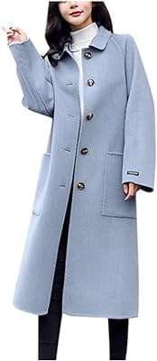 Fankel seal manteau long en laine mélangée à simple boutonnage pour femme poches de marin. Économisez tout en vous faisant plaisir grâce à DIAYTAR COTE D'IVOIRE, votre boutique en ligne généraliste. Notre large gamme de produits, allant de la décoration de maison aux gadgets dernier cri, en passant par la mode et l'électroménager, vous permettra de trouver ce que vous désirez à prix réduits.