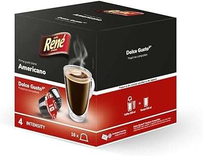 Capsules americano de rené café compatibles avec les machines dolce gusto. DIAYTAR COTE D'IVOIRE  est la référence en matière de produits discount en ligne. Parcourez notre catalogue et trouvez des articles indispensables pour la maison, des appareils électroménagers de qualité, des solutions informatiques abordables, des vêtements tendance et des gadgets à des prix incroyables.