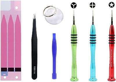 Kit de réparation de batterie 7 en 1 jf 8163 pour iphone 6s. Explorez les offres exceptionnelles de DIAYTAR COTE D'IVOIRE, la boutique en ligne ultime pour les amateurs de bons plans. Trouvez tout ce dont vous avez besoin, de la maison à l'électroménager, de l'informatique à la mode en passant par les gadgets les plus tendance, le tout à des prix défiant toute concurrence.