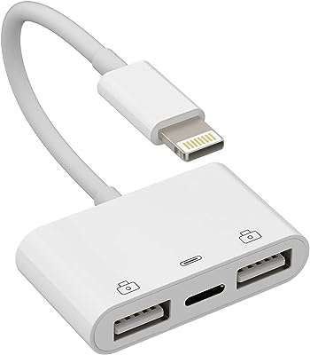 Adaptateur otg câble de chargeur pour iphone lightning dongle mâle vers. Trouvez tout ce dont vous avez besoin à prix réduit chez DIAYTAR COTE D'IVOIRE . Notre boutique en ligne propose une large gamme de produits discount, de la décoration pour la maison aux appareils électroménagers, en passant par l'informatique et les dernières tendances de la mode. Explorez notre collection maintenant et profitez pleinement de nos tarifs avantageux !