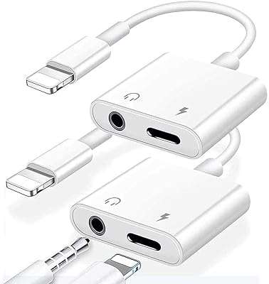 Adaptateur prise casque electone pour iphone chargeur 2 en 1 adaptateur. DIAYTAR COTE D'IVOIRE  est votre allié pour des achats discount de qualité. Explorez notre boutique en ligne et découvrez notre gamme complète de produits pour la maison, l'électroménager, l'informatique, la mode et les gadgets, le tout à des prix avantageux qui ne sacrifient pas la qualité.