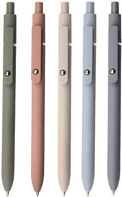 Stylo gel 5 pièces 0.5mm stylo à encre rétractable séchage rapide. DIAYTAR COTE D'IVOIRE, votre destination shopping en ligne pour des promotions exceptionnelles sur des articles d'informatique. Que vous recherchiez un ordinateur portable performant, des accessoires technologiques ou des logiciels, notre boutique discount est là pour vous offrir les meilleurs prix sans compromis sur la qualité. Ne manquez pas nos offres irrésistibles.