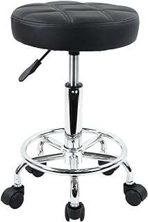 Chaise pivotante ronde en cuir pu réglable en hauteur pour le travail. Envie de relooker votre espace de travail à moindre coût ? DIAYTAR COTE D'IVOIRE  est votre allié idéal pour l'informatique professionnelle à prix discount. Des ordinateurs de bureau aux imprimantes en passant par les accessoires de bureau, nous vous proposons une gamme complète qui allie performance et économies. Optimisez votre productivité sans compromettre votre budget avec nos offres exceptionnelles !