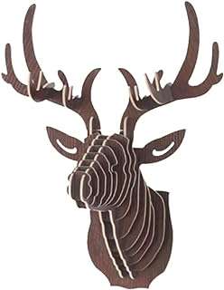 Huasheng tête de cerf bois bricolage 3d en sculpté marron gobelet décoration murale pour la. DIAYTAR COTE D'IVOIRE  - Votre source infaillible pour des achats discount en ligne. Explorez notre catalogue en constante évolution et découvrez des produits variés pour la maison, des appareils électroménagers essentiels, des gadgets sophistiqués et bien plus encore. Profitez de nos offres attractives et renouvelez votre intérieur, votre look et votre vie sans vous ruiner !