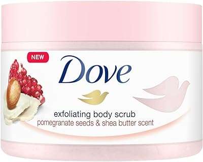 Gommage corporel dove graines de grenade et beurre de karité 225 ml. Vous cherchez des bonnes affaires en ligne ? Rendez-vous sur DIAYTAR COTE D'IVOIRE, votre destination idéale pour des produits discount dans tous les secteurs. Trouvez des offres incroyables sur des produits essentiels tels que l'électroménager, l'informatique et la mode. Économisez tout en faisant des achats intelligents chez nous.