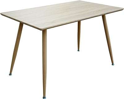 Mahmayi hyt17 table rectangulaire en bois avec pieds pour salle à manger salon et  . Faites de bonnes affaires en ligne avec DIAYTAR COTE D'IVOIRE, votre destination ultime pour des produits discount de qualité. Découvrez notre catalogue diversifié comprenant des articles pour la maison, l'électroménager, l'informatique, la mode et les gadgets. Optez pour des prix réduits sans compromettre sur la qualité grâce à DIAYTAR COTE D'IVOIRE .