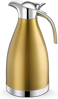 Pichet isotherme isolé en acier inoxydable à double paroi de 2 l pour bouteilles. DIAYTAR COTE D'IVOIRE  est votre complice pour des achats malins. Explorez notre boutique en ligne et dénichez des affaires incroyables sur une gamme variée de produits, allant de l'informatique à la maison en passant par la mode. Optez pour des produits de qualité à prix discount, sans compromis.