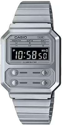 Montre numérique unisexe casio a100we 7bdf bracelet argenté argenté. DIAYTAR COTE D'IVOIRE  - Votre guichet unique pour des achats discount en ligne. Découvrez notre catalogue diversifié regorgeant de produits pour la maison, l'électroménager, l'informatique, la mode et les gadgets, le tout à des prix avantageux. Naviguez facilement sur notre site convivial et trouvez les meilleures offres pour vos besoins du quotidien.