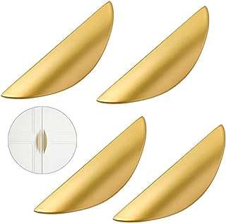 Boutons d'armoire de couleur or pour tiroirs quincaillerie de meubles avec vis. DIAYTAR COTE D'IVOIRE  - La boutique en ligne qui rend les bonnes affaires accessibles à tous. Parcourez notre sélection de produits discount, de l'électroménager pratique à la mode abordable, tout en profitant de notre engagement envers la qualité. Ne payez plus trop cher pour ce dont vous avez besoin, faites vos achats malins chez nous !