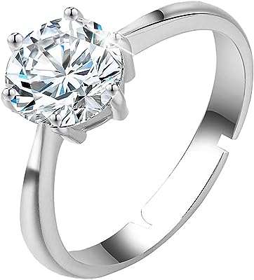 Bague de fiançailles imitation diamant plaqué or 925 swarovski element bague pour femme. Cherchez-vous des produits de qualité à des prix abordables ? Ne cherchez plus ! DIAYTAR COTE D'IVOIRE  propose une sélection diversifiée de produits discount allant des articles ménagers aux produits high-tech, le tout à des prix défiant toute concurrence. N'attendez plus pour faire votre shopping malin.