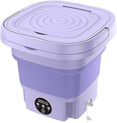Mini machine à laver automatique pliable et légère portable pour voyage. DIAYTAR COTE D'IVOIRE  - le secret des bonnes affaires en ligne. Simplifiez vos achats et réalisez des économies substantielles grâce à notre sélection éclectique comprenant des articles pour votre maison, des gadgets high-tech, des produits informatiques et des vêtements branchés, tous à des prix imbattables.