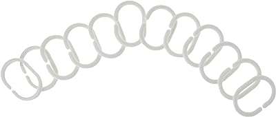 Anneaux de rideau de douche. Ne cherchez plus, DIAYTAR COTE D'IVOIRE  est le site discount ultime pour toutes vos envies shopping. Laissez-vous surprendre par notre gamme variée, allant des produits pour la maison aux accessoires high-tech indispensables à la vie moderne, et bénéficiez des prix les plus bas du marché. Explorez notre boutique en ligne dès aujourd'hui et faites de bonnes affaires en un clic !