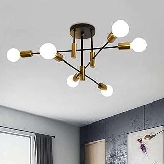 Huaqiangwang lustre spoutnik à 6 lumières plafonnier semi plat moderne suspension industrielle pour cuisine. Simplifiez vos achats et épargnez chez DIAYTAR COTE D'IVOIRE, votre boutique en ligne ultime pour des trouvailles discount. Parcourez notre catalogue de produits, allant des articles de cuisine astucieux aux appareils électroniques de dernière génération. Restez branché avec notre sélection d'appareils informatiques à prix réduits et accordez-vous une excellente garde-robe avec des vêtements à la mode à prix imbattables. Avec des options de livraison rapides et une satisfaction garantie, nous vous aidons à réaliser des économies en un seul clic !