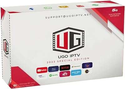 Ugo iptv 2023 édition spéciale 8k 60fps ultra hd 5ghz pris en charge. Bienvenue chez DIAYTAR COTE D'IVOIRE, la plateforme en ligne par excellence pour vos besoins en produits discount ! Parcourez notre sélection impressionnante, allant de l'électroménager haut de gamme aux accessoires informatiques dernier cri, des vêtements tendance aux gadgets innovants. Ne cherchez plus, nous sommes là pour rendre votre expérience de shopping abordable et inoubliable.