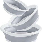 Lavabo pliable léger et polyvalent bassin de camping camping car (ensemble de 3. Découvrez DIAYTAR COTE D'IVOIRE  et profitez de notre sélection exceptionnelle de produits discount à des prix imbattables. Que vous recherchiez des appareils électroménagers de qualité, des gadgets high-tech dernier cri ou des accessoires de mode à petit prix, vous trouverez tout cela dans notre boutique en ligne.