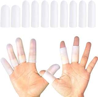 10pcs protège doigts en silicone gel couvre doigts support de doigt fissuré (blanc). DIAYTAR COTE D'IVOIRE  - votre guichet unique en ligne pour des produits discount irrésistibles. Parcourez notre large éventail de gadgets innovants, d'équipements ménagers pratiques et de vêtements tendance à prix cassés. Ne manquez pas cette opportunité de faire de bonnes affaires et de réaliser des économies considérables.