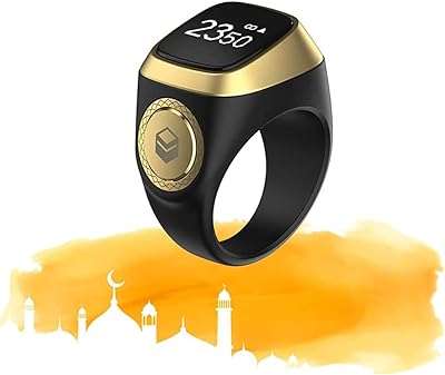 Bague intelligente étanche avec écran oled pour tasbih rappel d'heure de prière et  . Faites des économies tout en faisant plaisir à toute la famille avec DIAYTAR COTE D'IVOIRE . Notre boutique en ligne généraliste vous propose une variété de produits discount, de l'électroménager pratique à l'informatique de pointe, en passant par la mode tendance, afin de répondre à tous vos besoins, quel que soit votre budget.
