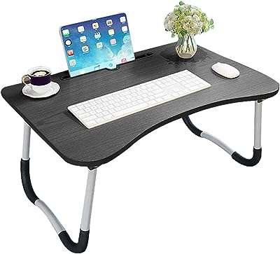 Hosjoy table pliante pour ordinateur portable support de lit portable. DIAYTAR COTE D'IVOIRE  vous offre une expérience d'achat en ligne unique en proposant une multitude de produits discount dans différents domaines. Faites-vous plaisir sans vous ruiner en choisissant parmi notre sélection de produits pour la maison, l'électroménager, l'informatique, la mode et bien plus encore.